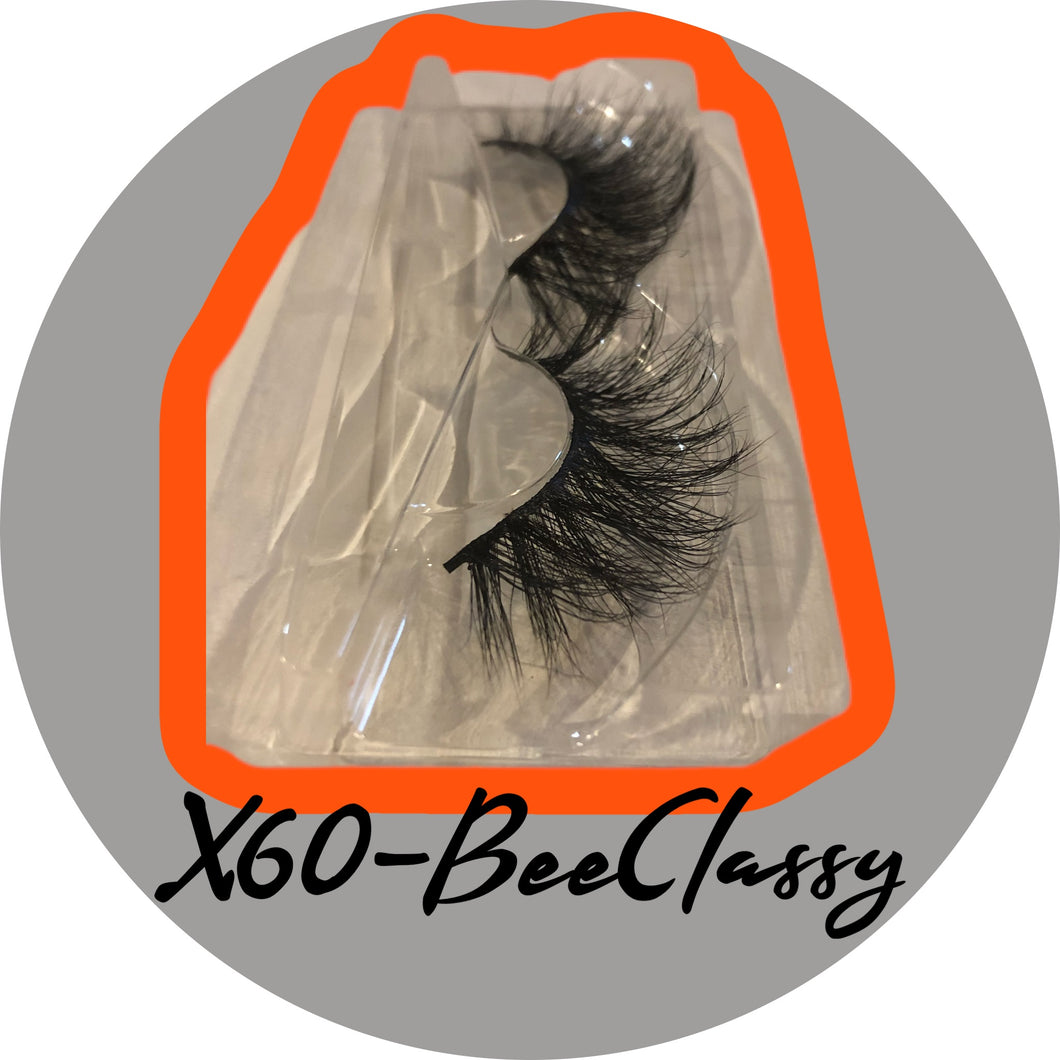 BeeClassy Mink Lashes-X60