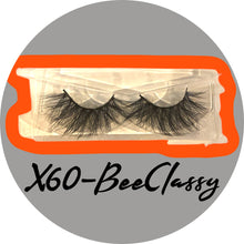 Load image into Gallery viewer, BeeClassy Mink Lashes-X60
